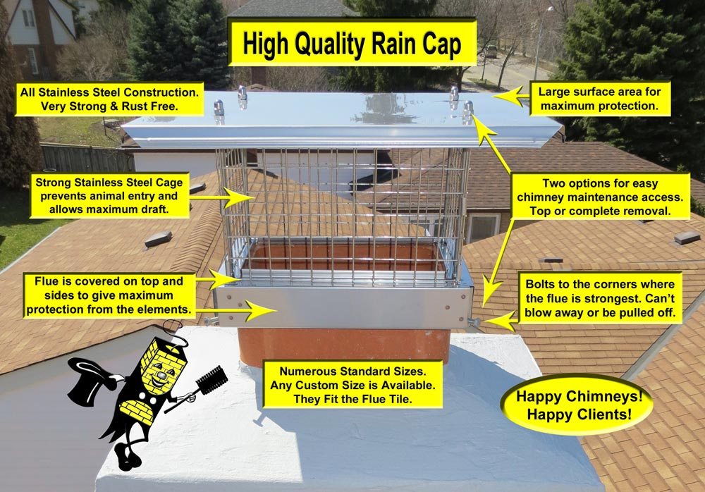 High Quality Rain Cap for Chimneys